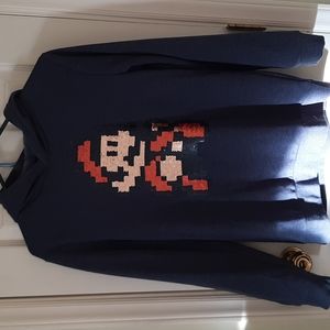 Mario Luigi sequin switch hoodie